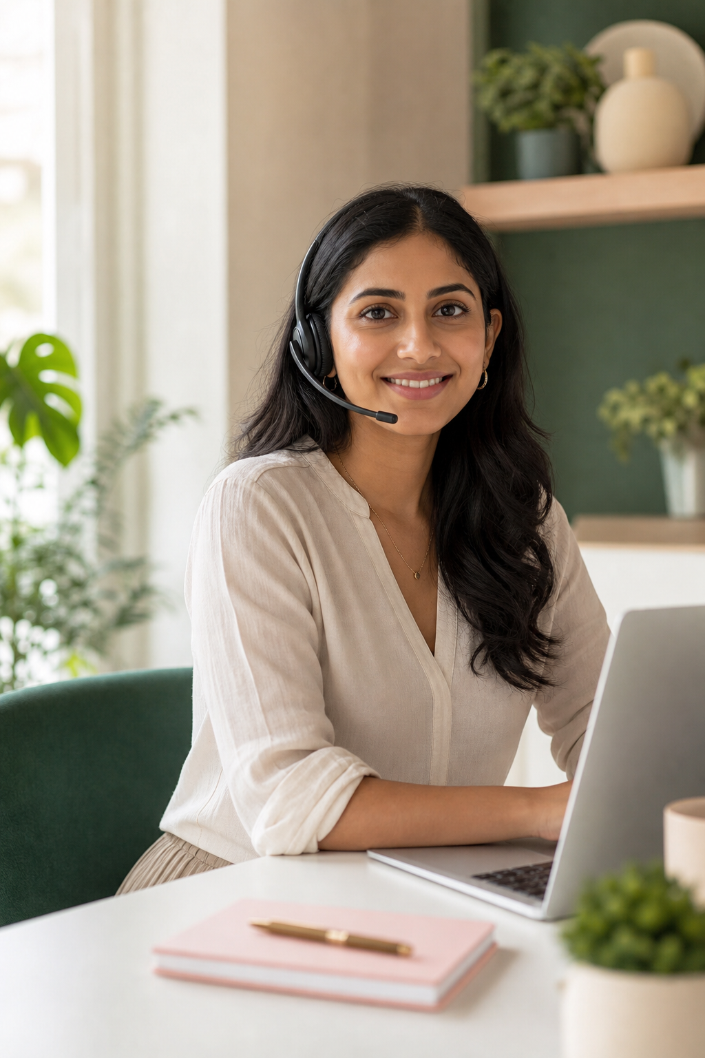 A friendly Mindful Beauty care coordinator ready to help with your questions