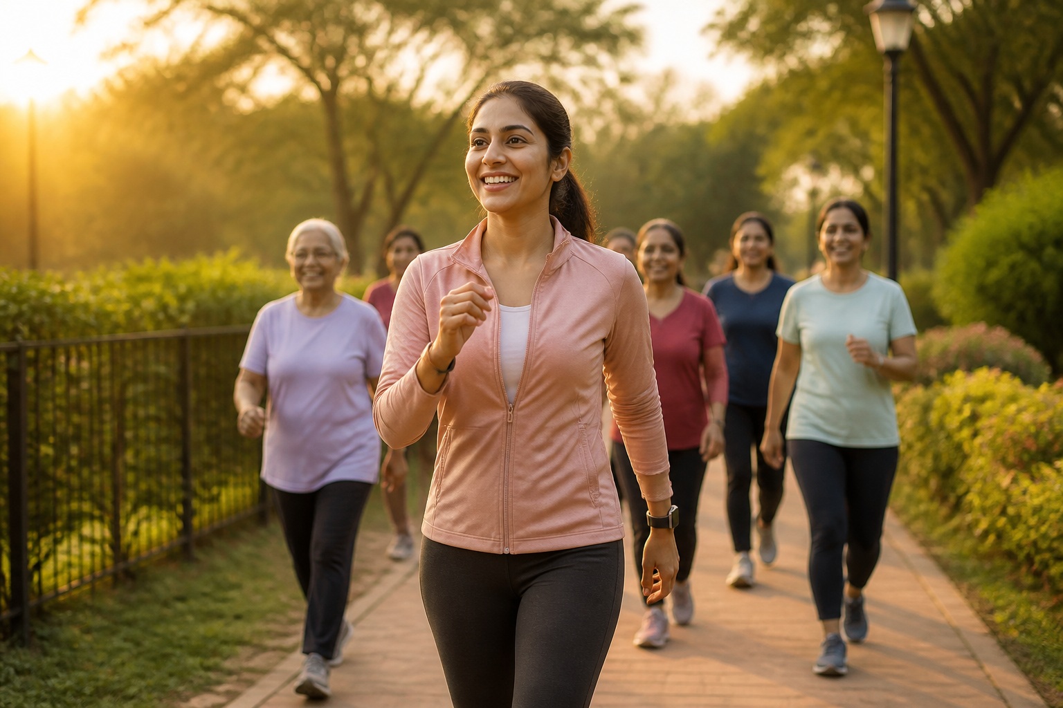 Putting a health plan into action outdoors