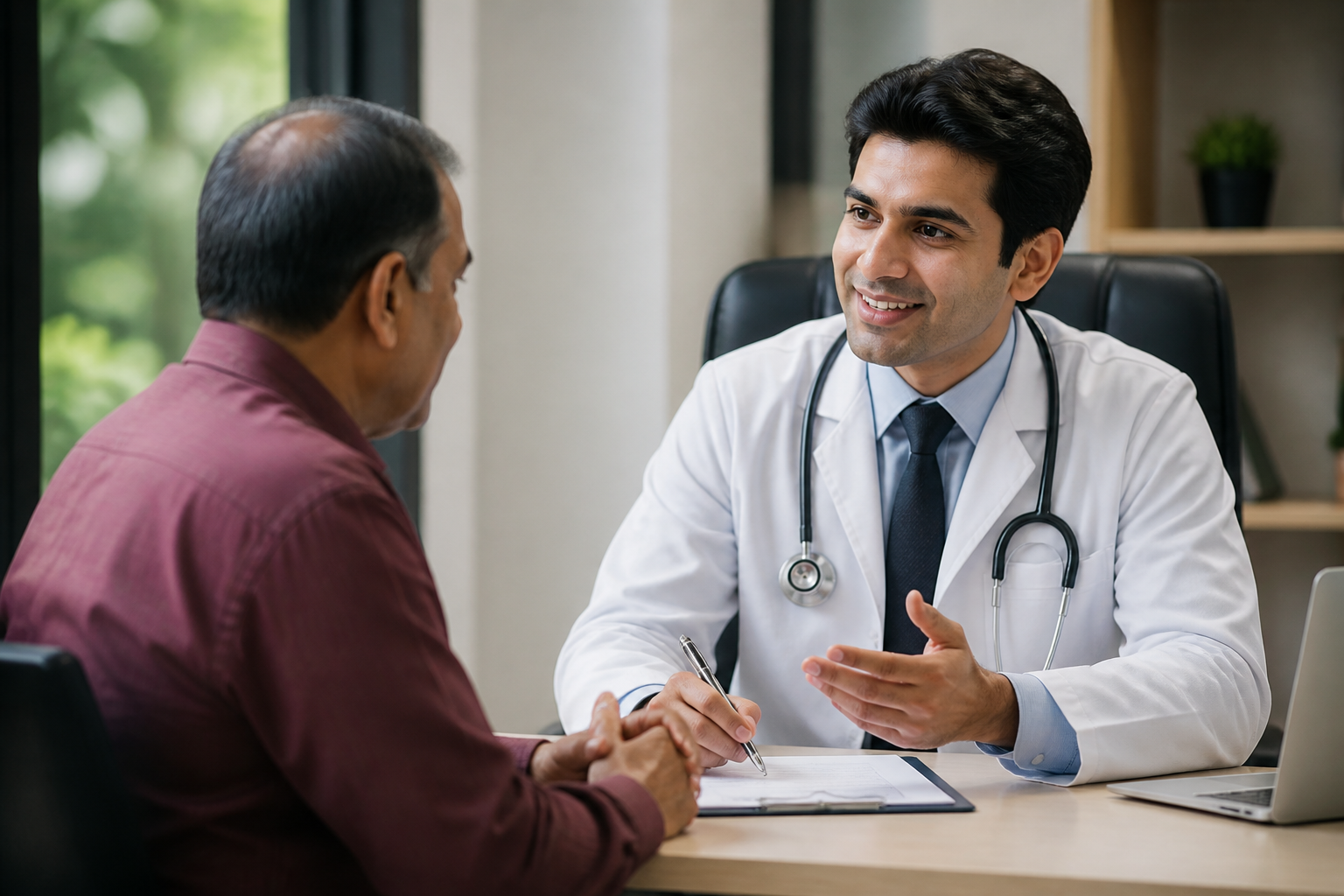 Physician consultation